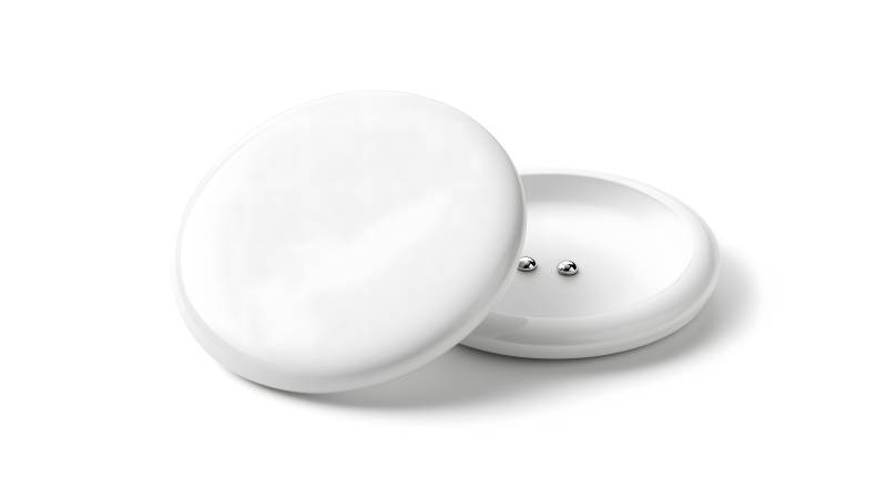 白色圆形物体特写展示图片