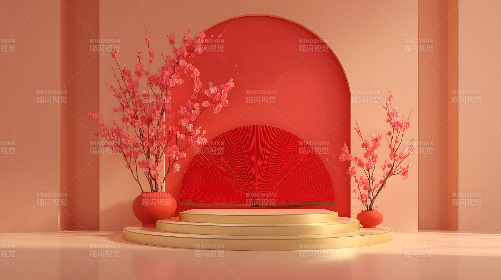 节日装饰背景喜庆氛围图片