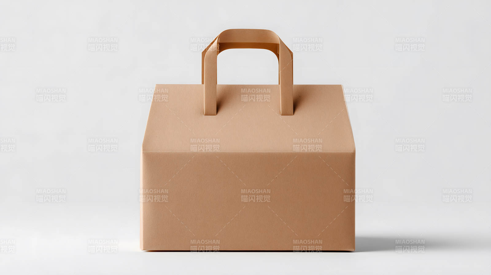 纸质手提盒简约设计图片