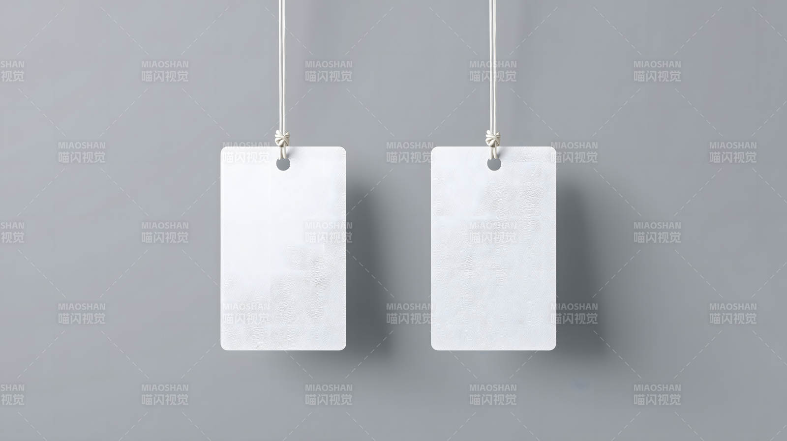 悬挂标签静物呈现极简风格图片