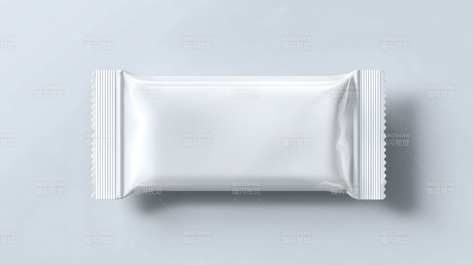 白色包装袋的俯视图图片