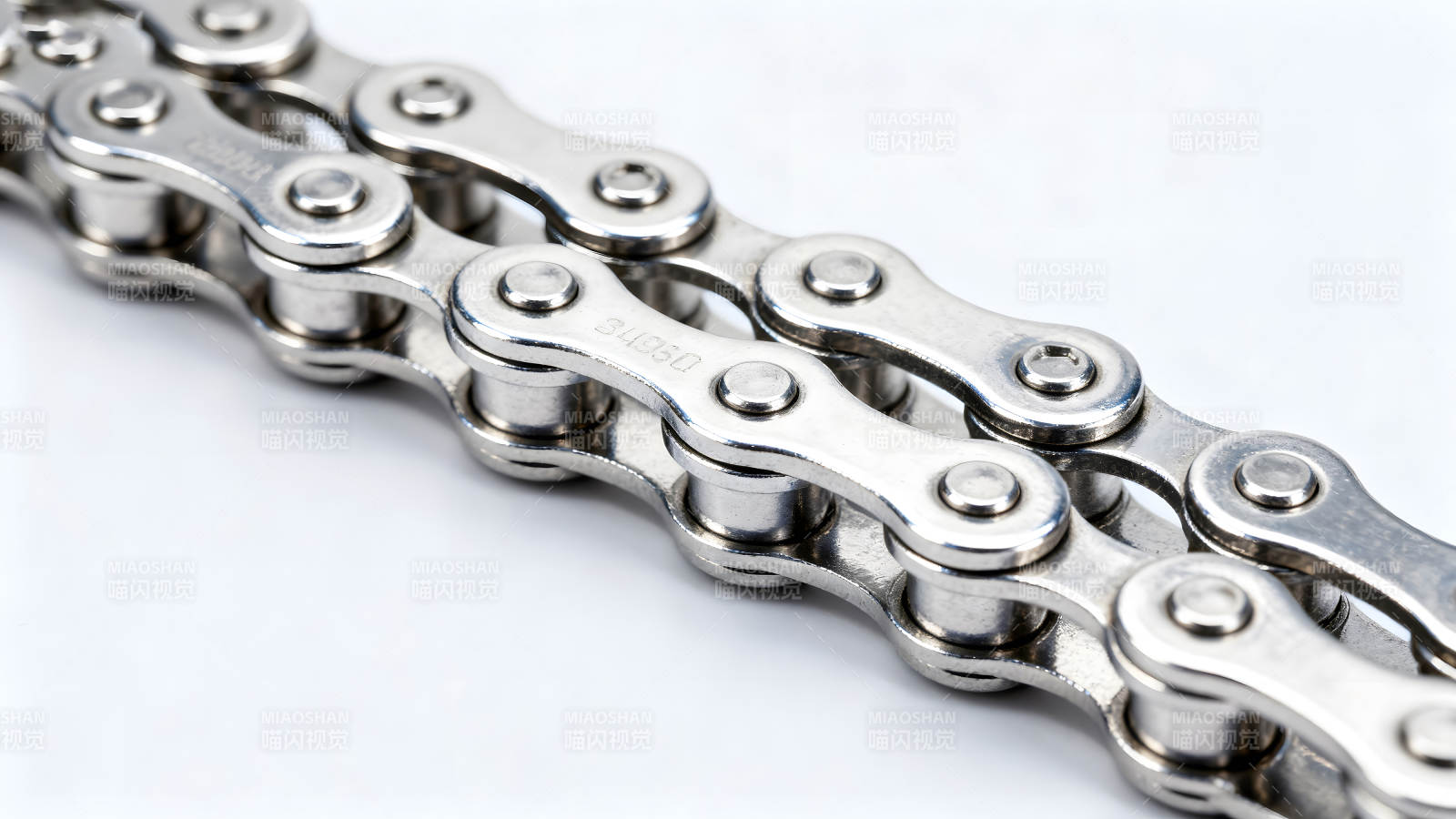 自行车链条特写细节精致质感十足图片