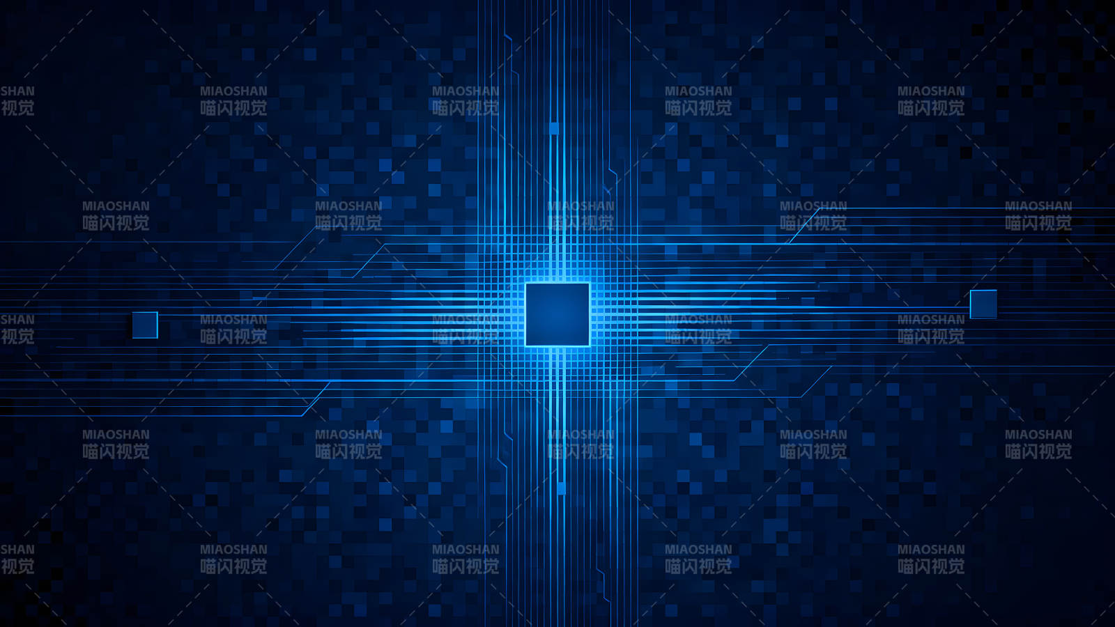 抽象电子电路图图片