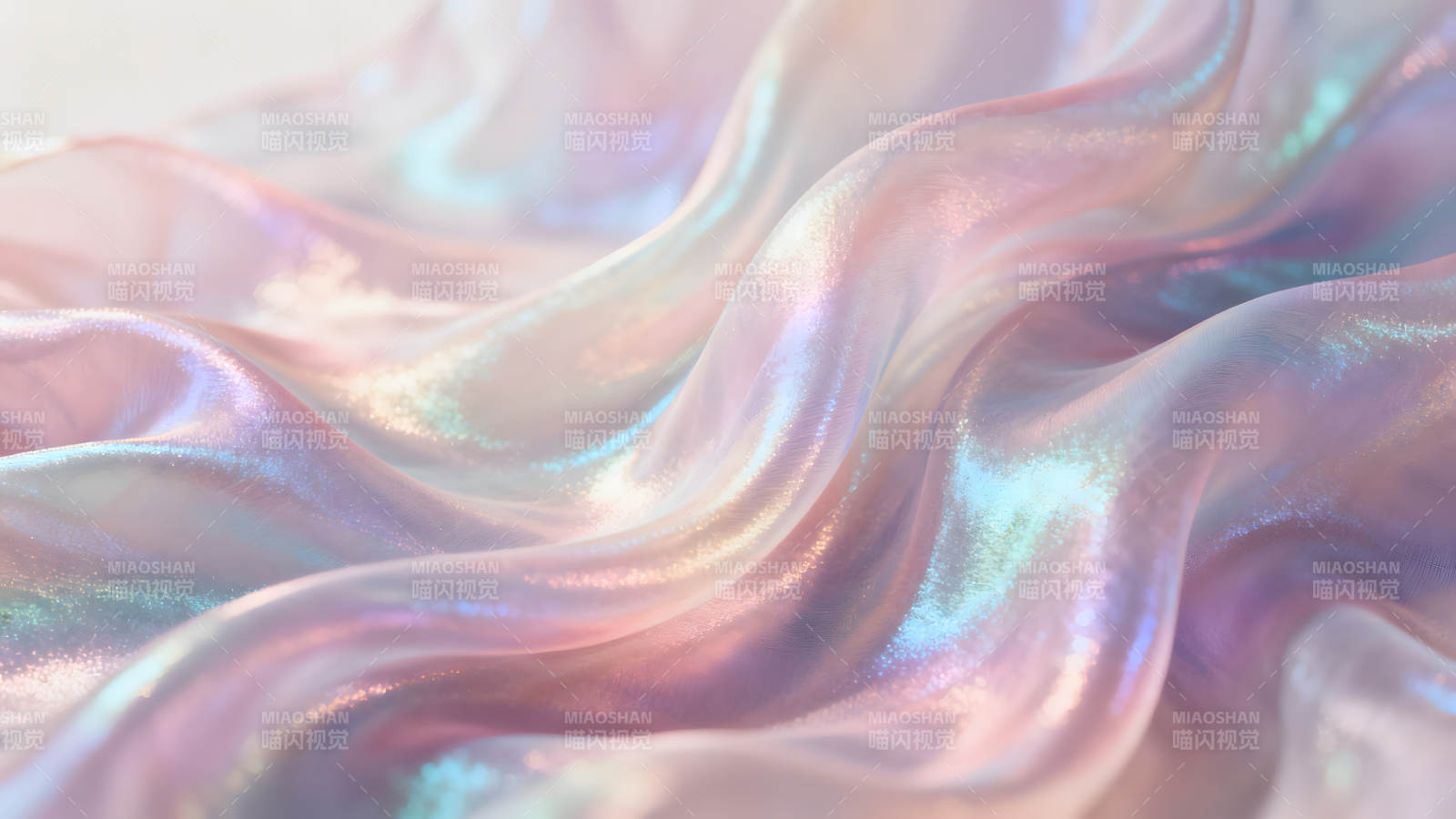 梦幻绸缎光影流动浪漫唯美光泽图片