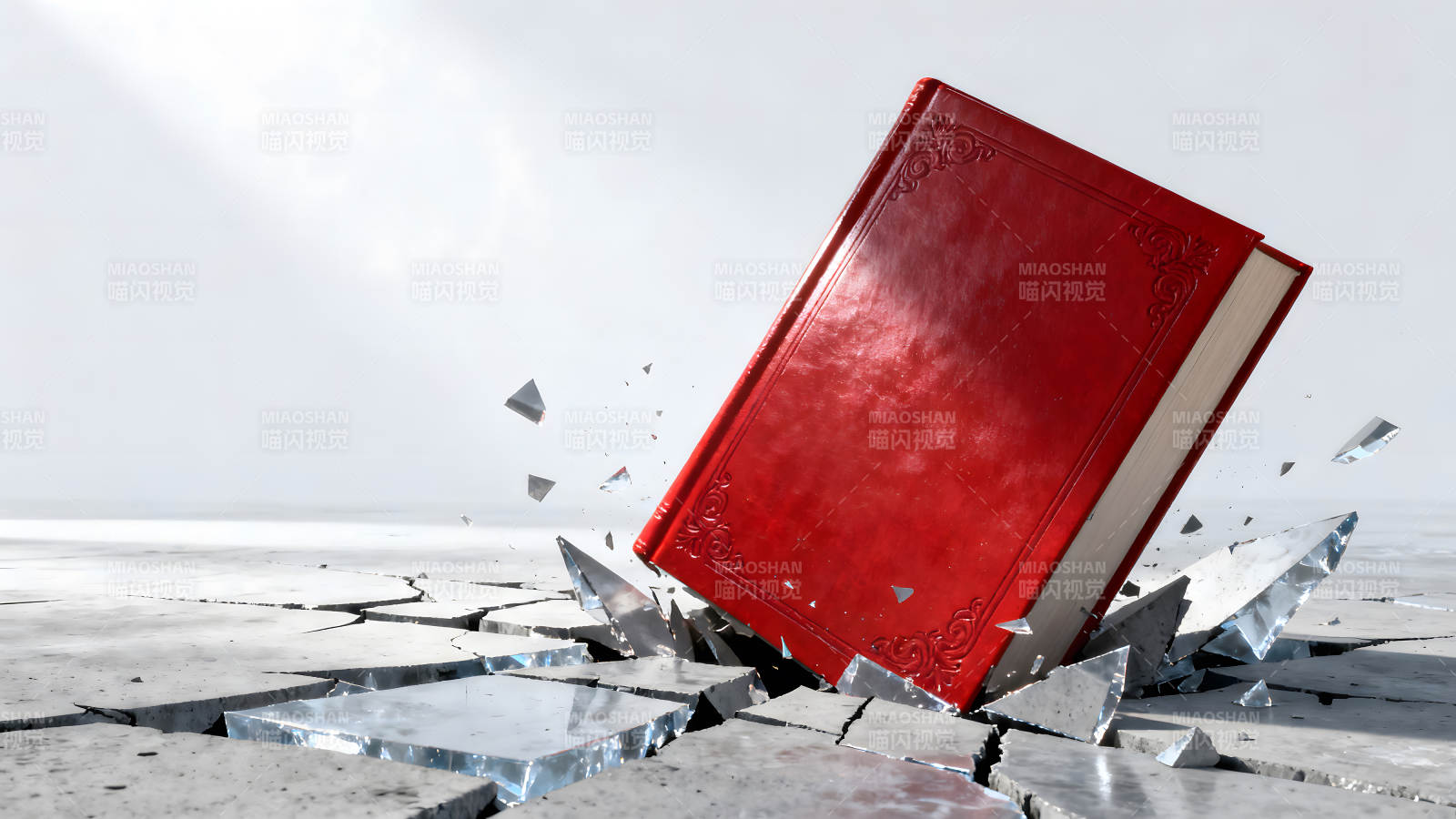 红书冲击地面破碎效果图片