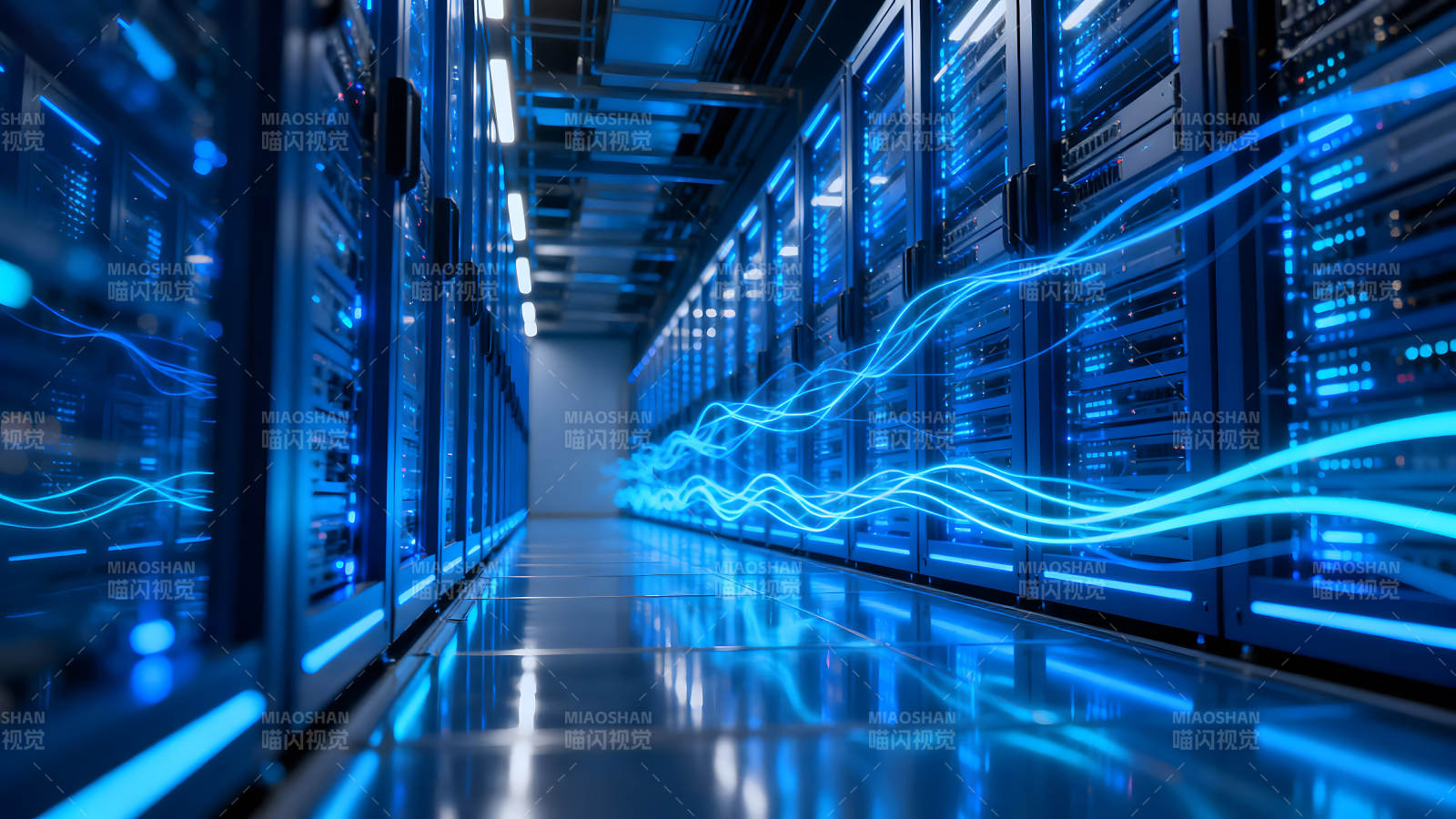 数据中心服务器运行状态图片