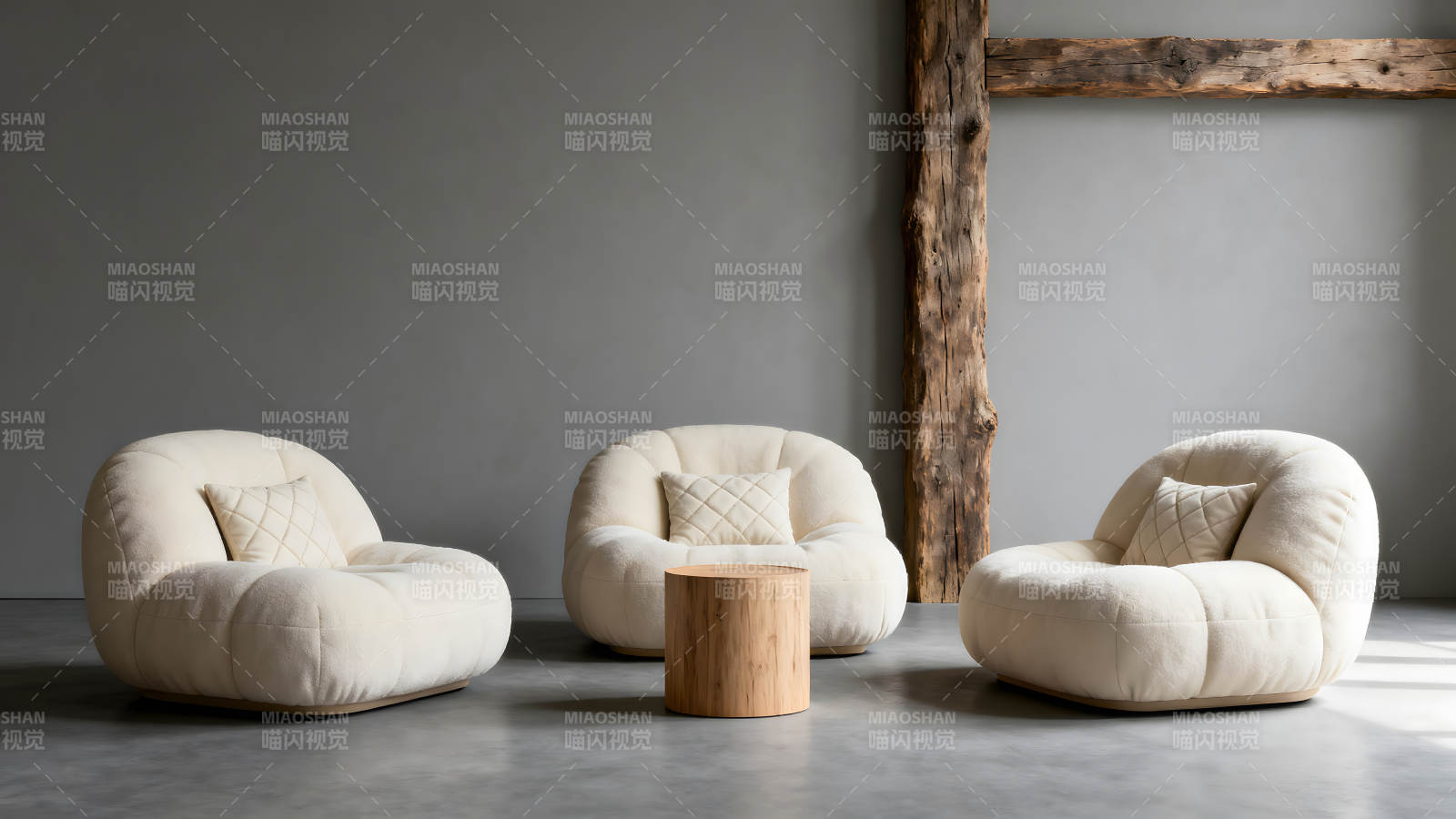 室内温馨的舒适沙发组合图片