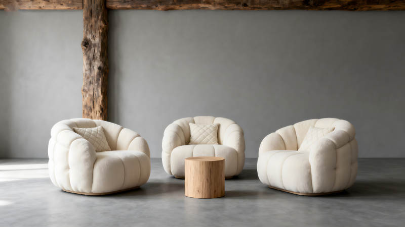 温馨舒适的现代简约风格室内图片