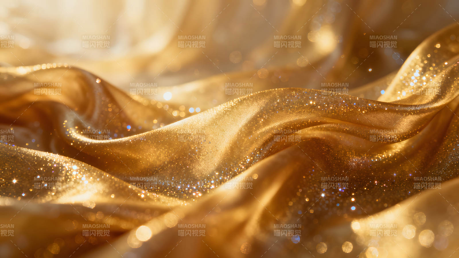 金光闪耀的丝绸质感图片