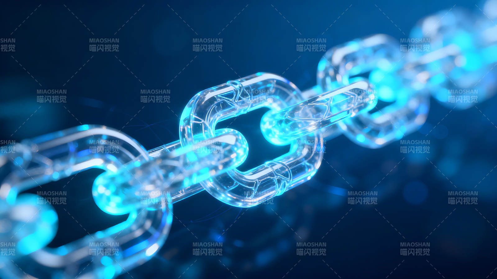 数字链条连接概念图图片