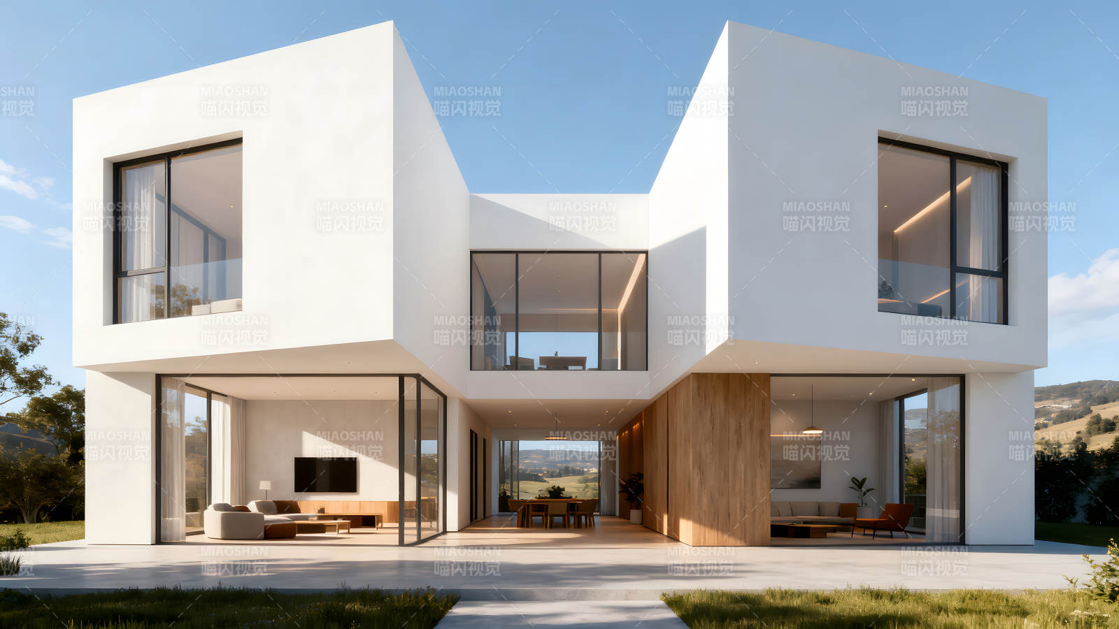 现代简约风格住宅设计外观图片