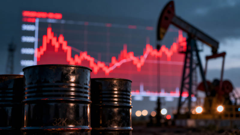 油价下跌石油危机黯淡前景图片