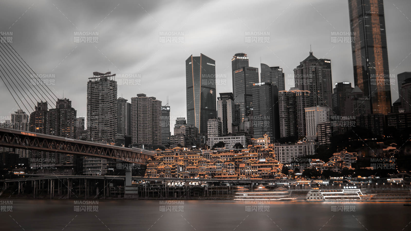 重庆洪崖洞夜景图片