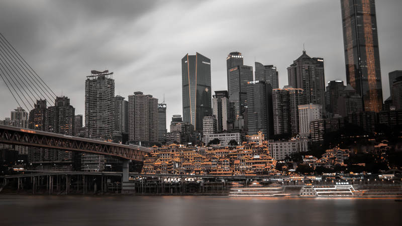 重庆洪崖洞夜景图片