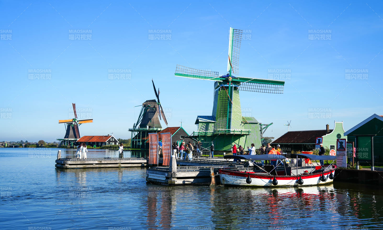 荷兰水乡风光图片