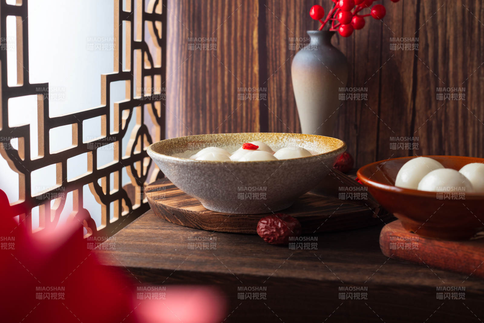 元宵佳节团圆饭图片