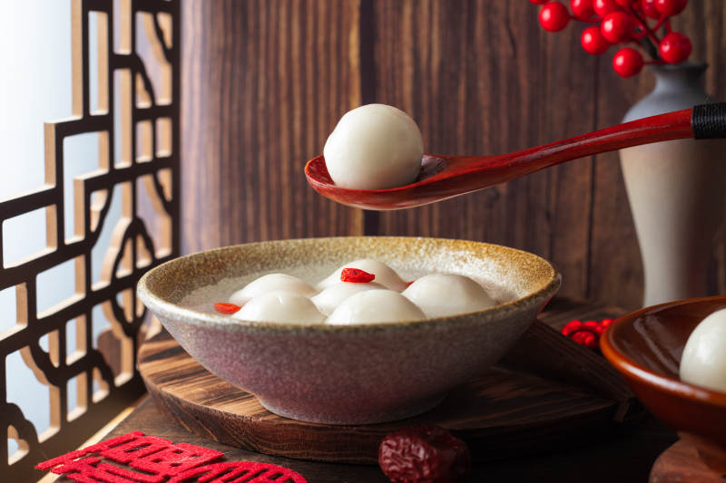 元宵汤圆 团圆美满图片