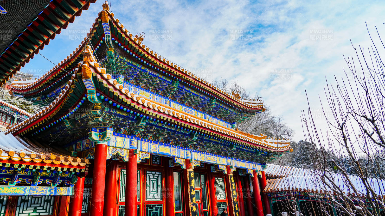 颐和园古建筑之美图片