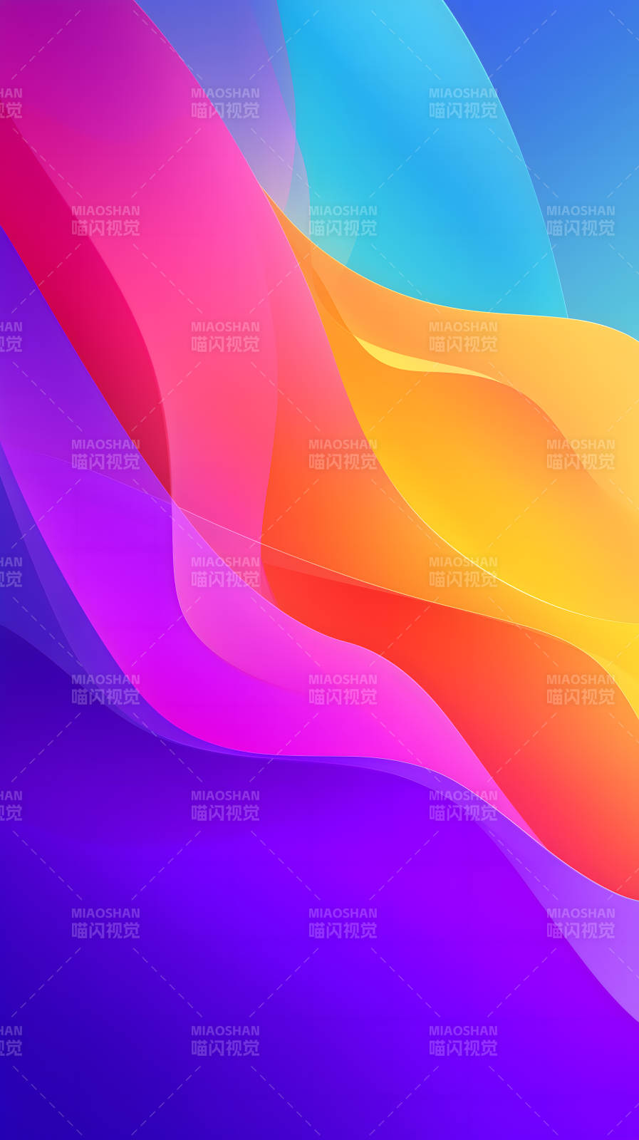 抽象彩色流线背景色彩鲜艳图片