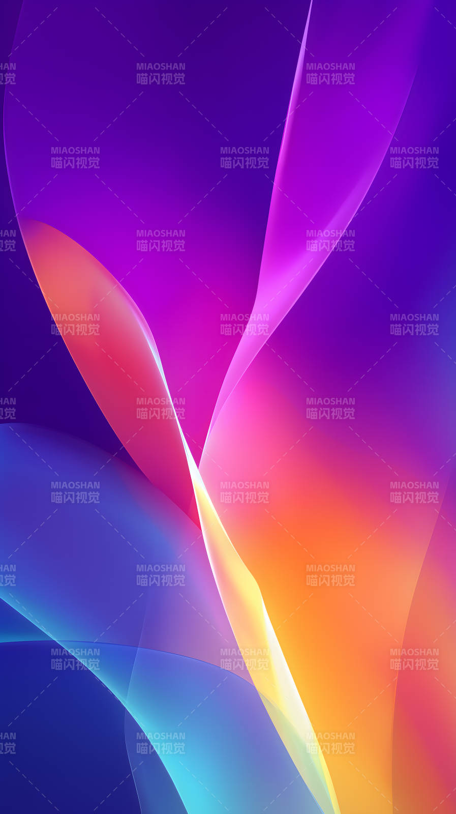 抽象渐变色背景光影交织图片