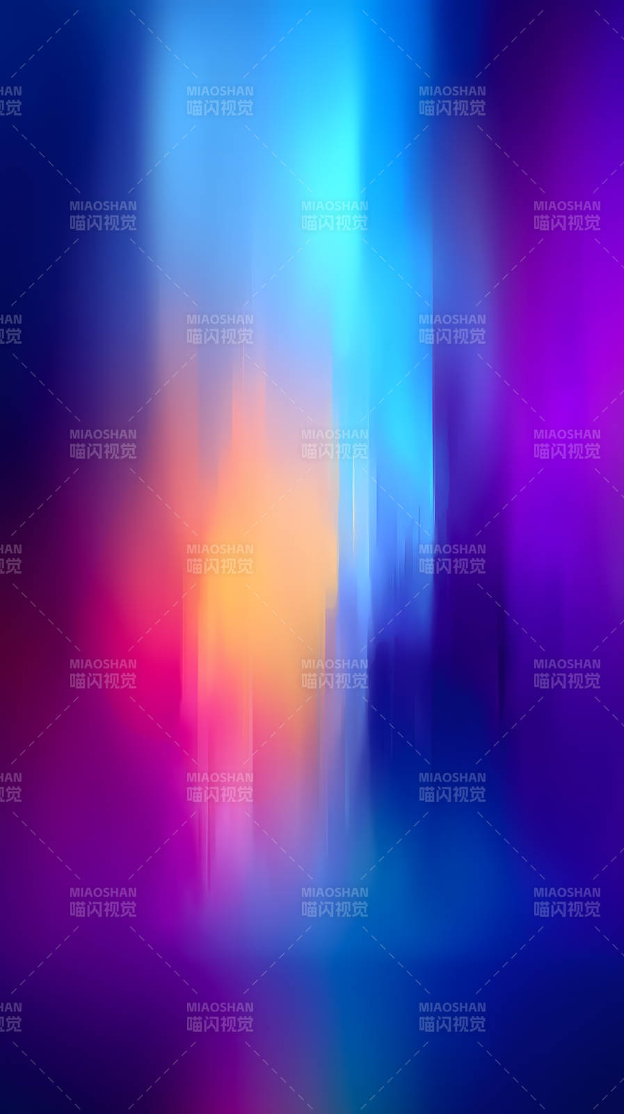 抽象渐变色彩的光影艺术图片