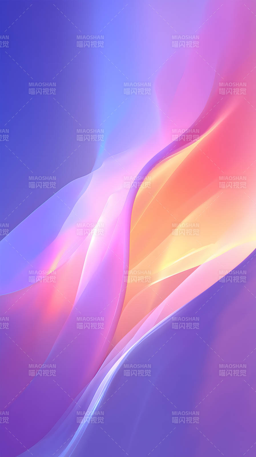 抽象光影流动柔和渐变背景图片