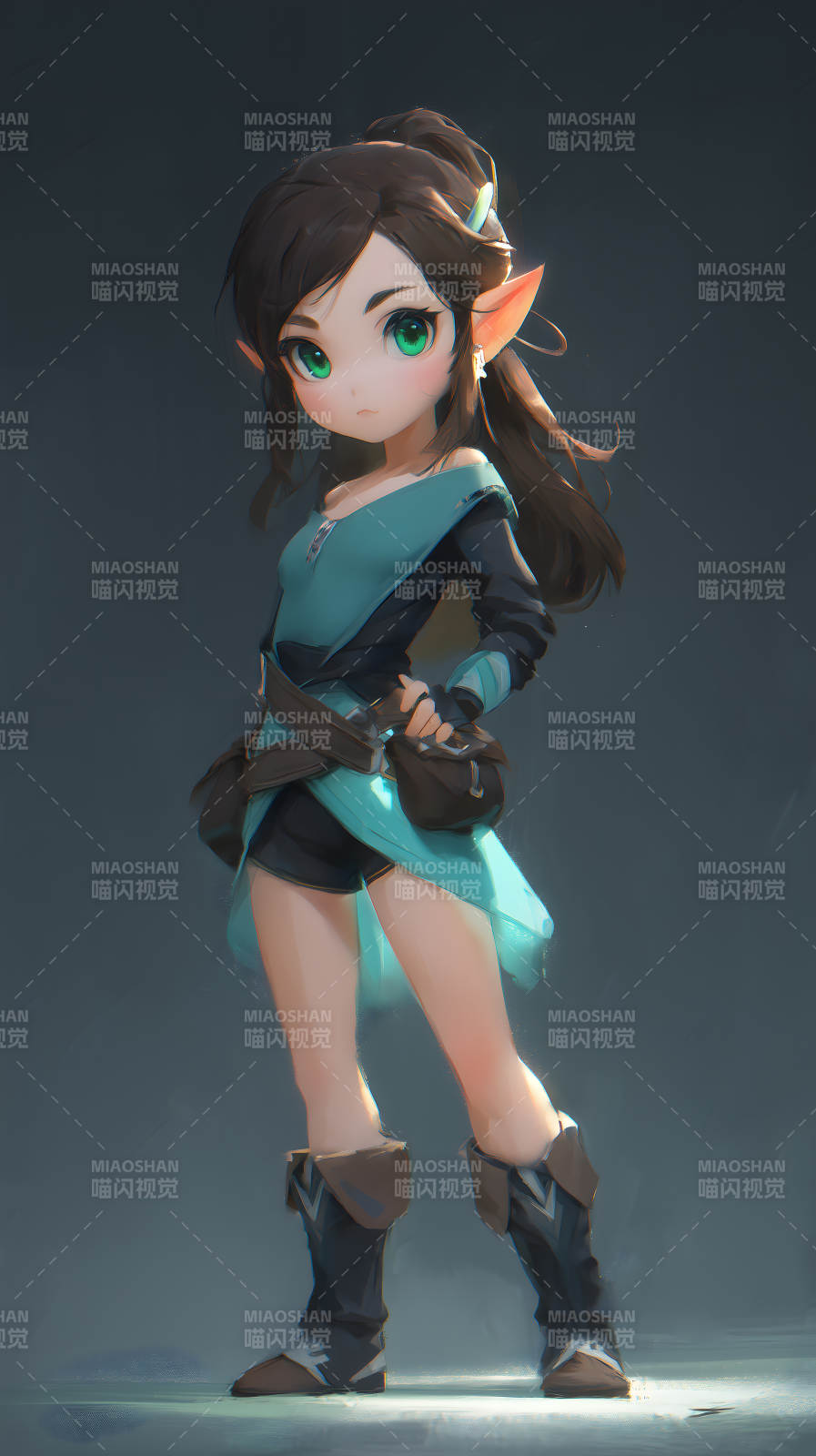 翠衣小精灵的冒险图片