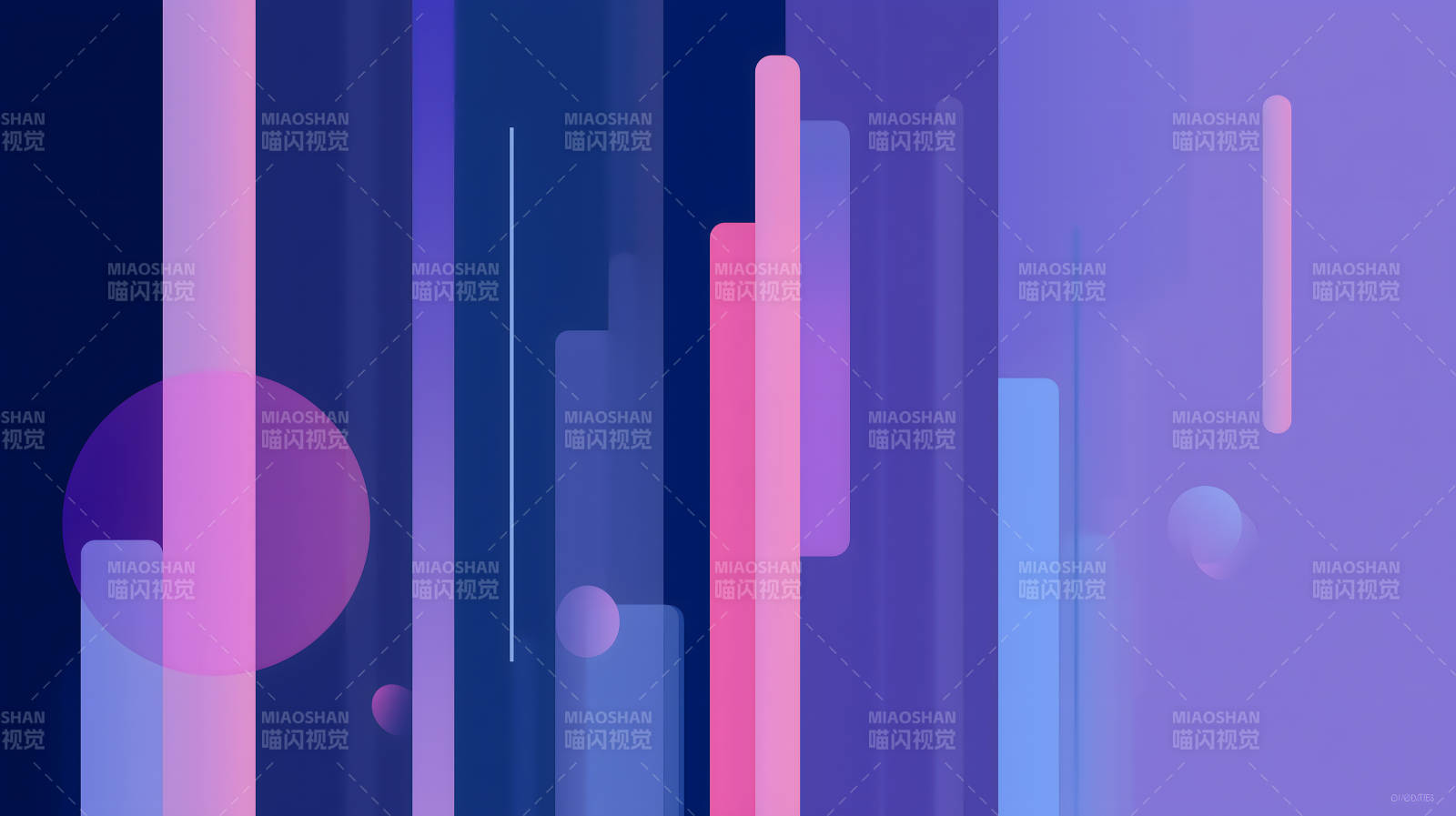 梦幻紫罗兰色几何抽象图片