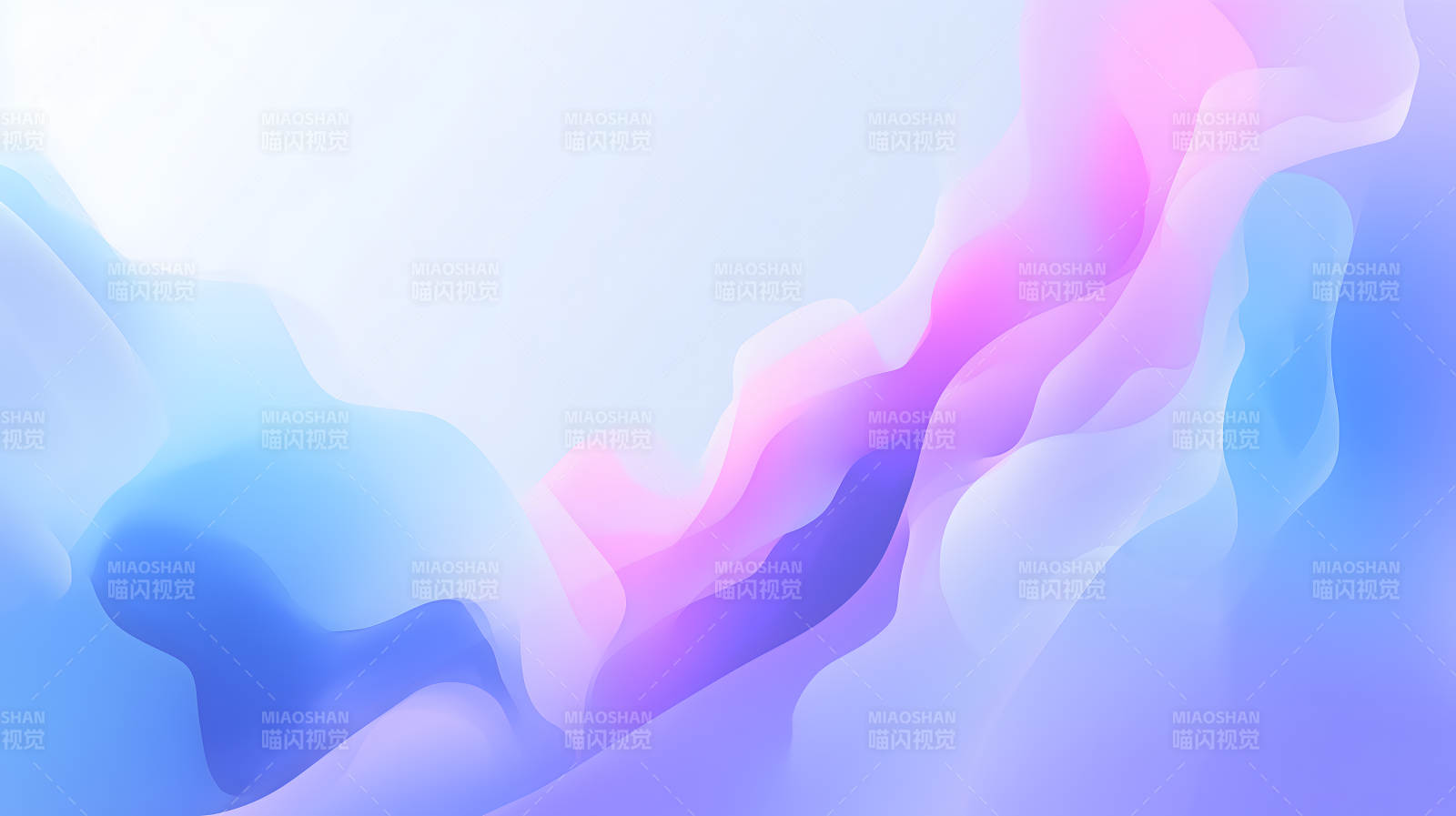 梦幻般的色彩波浪图片