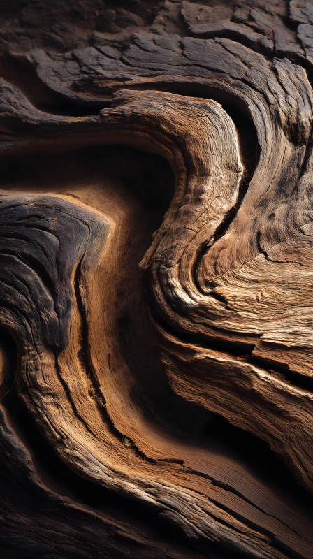 古老树根的纹理与色彩图片