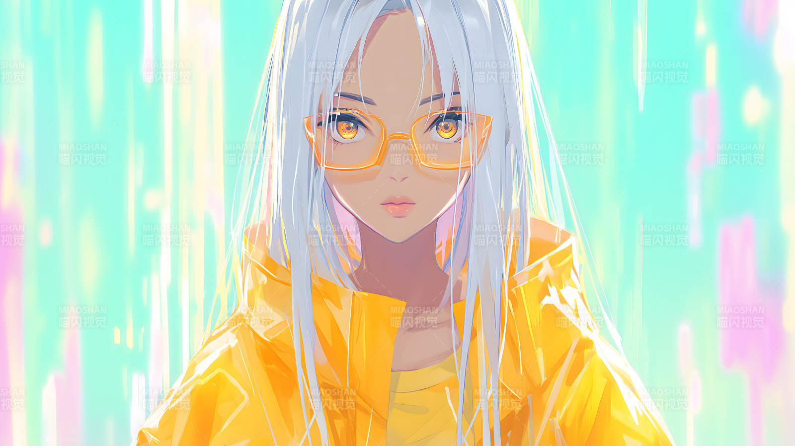 明媚少女的春日幻想图片