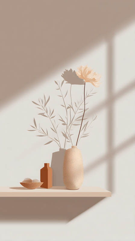 极简主义风格的室内装饰图片