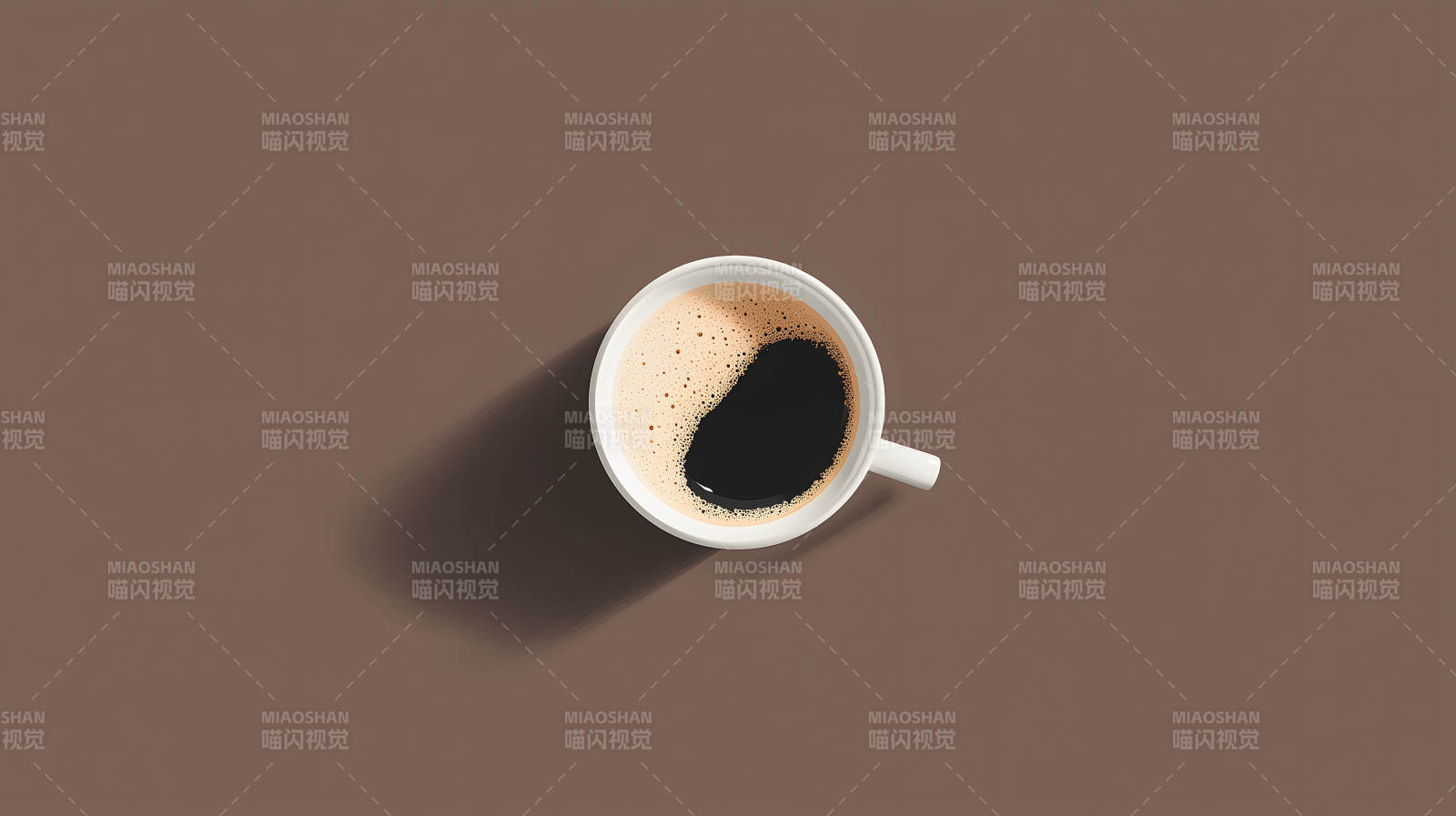 一杯浓香四溢的咖啡图片