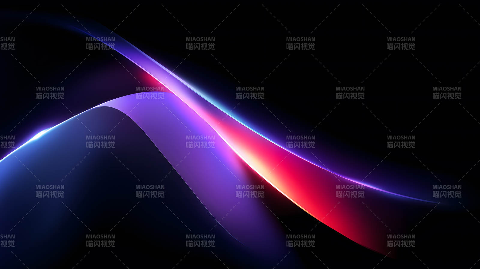 炫彩流光溢彩背景图片