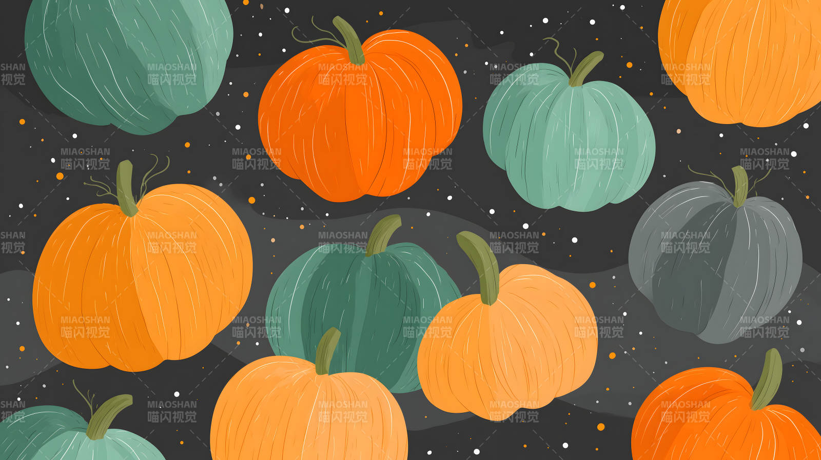 秋季丰收南瓜图鉴图片