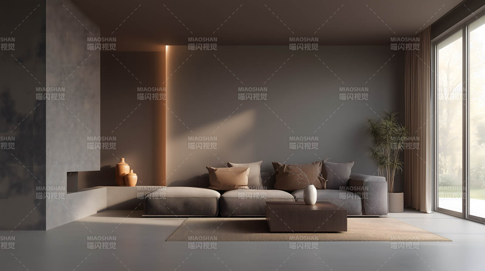 极简主义现代化客厅设计图片