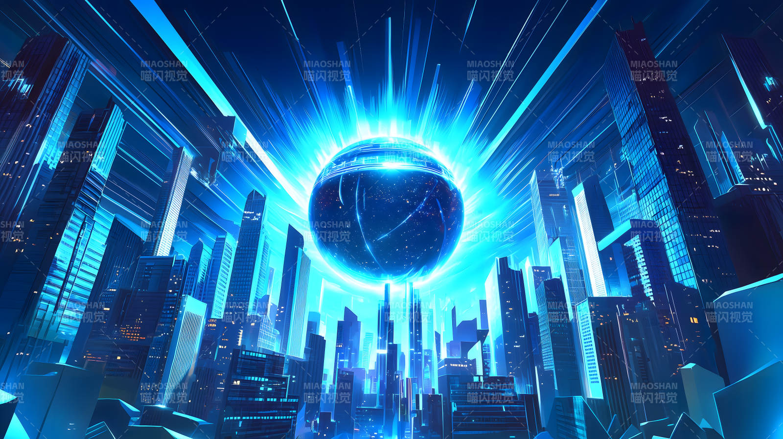 未来都市奇观图片