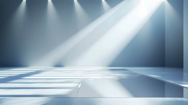 光影交错的现代空间图片