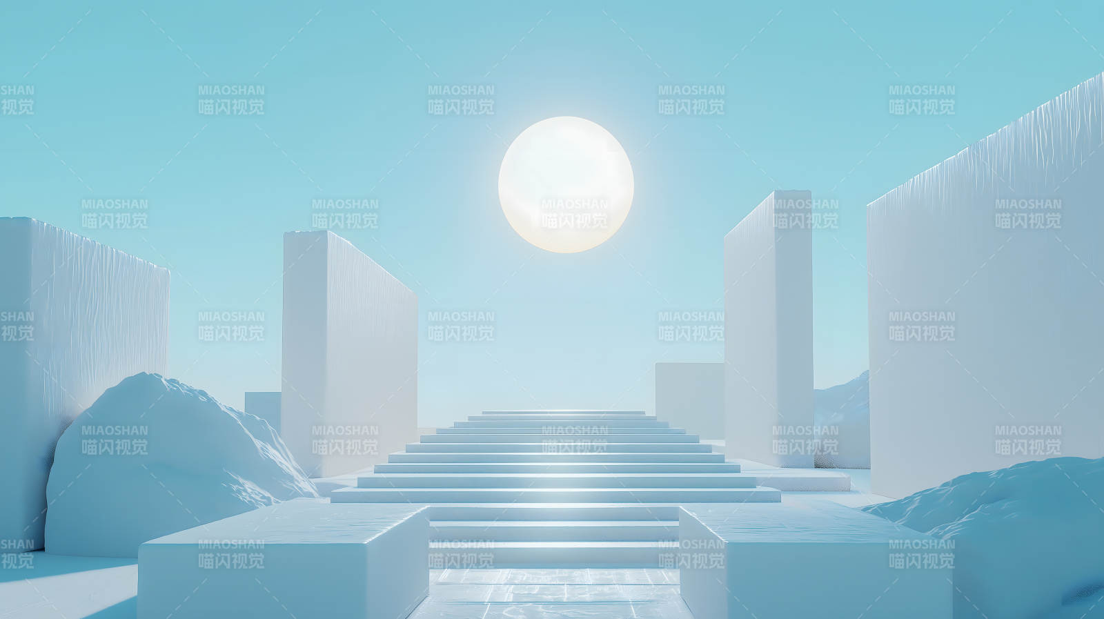 极简主义抽象建筑图片