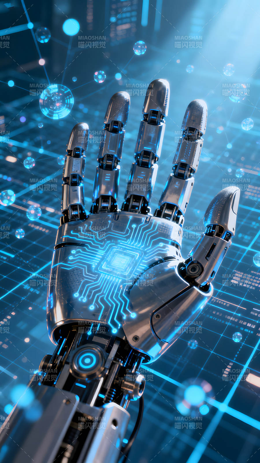 机械手臂科技感十足图片