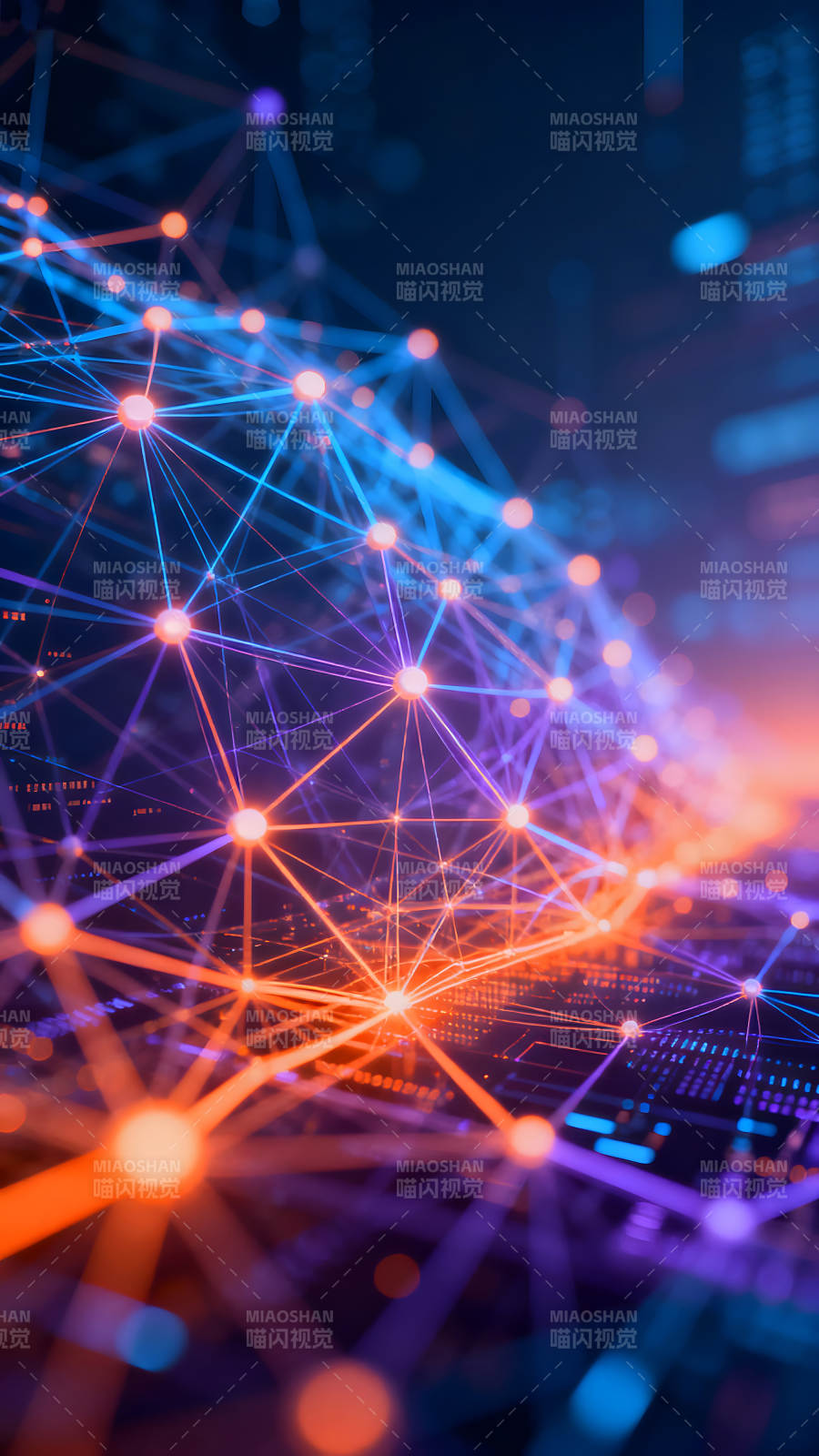 科技网络抽象图像图片