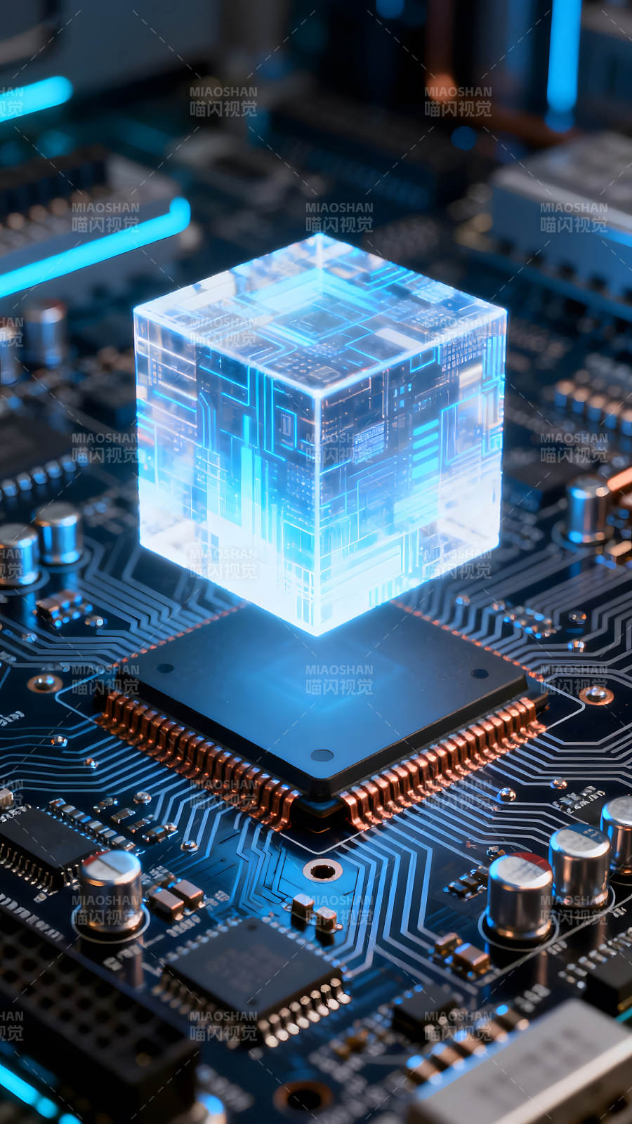 芯片科技未来感图片