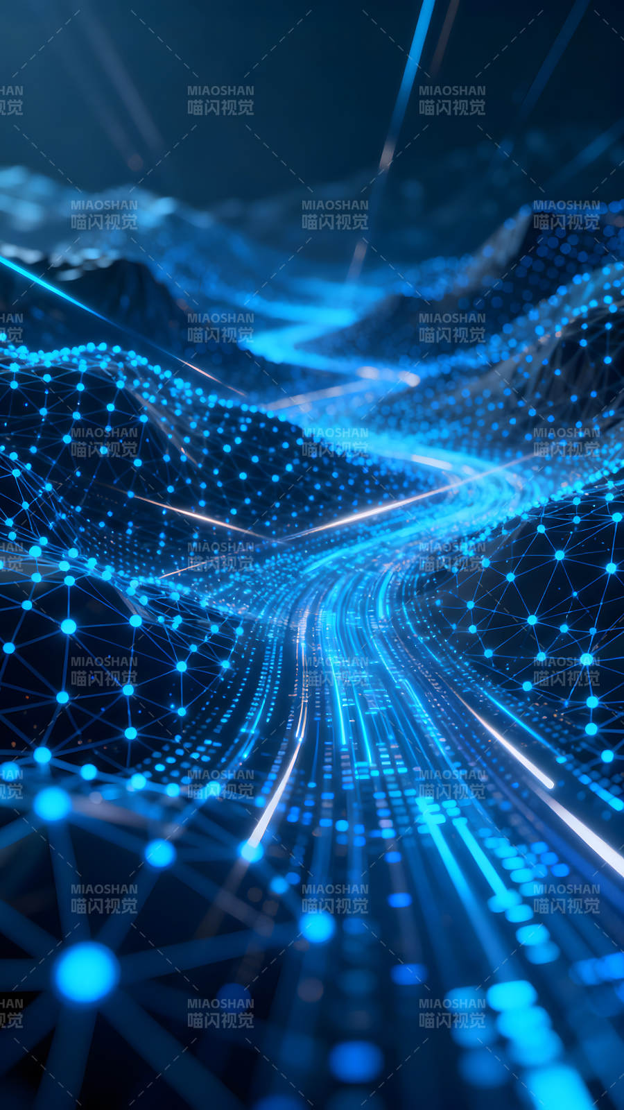 数字科技光效景观图片