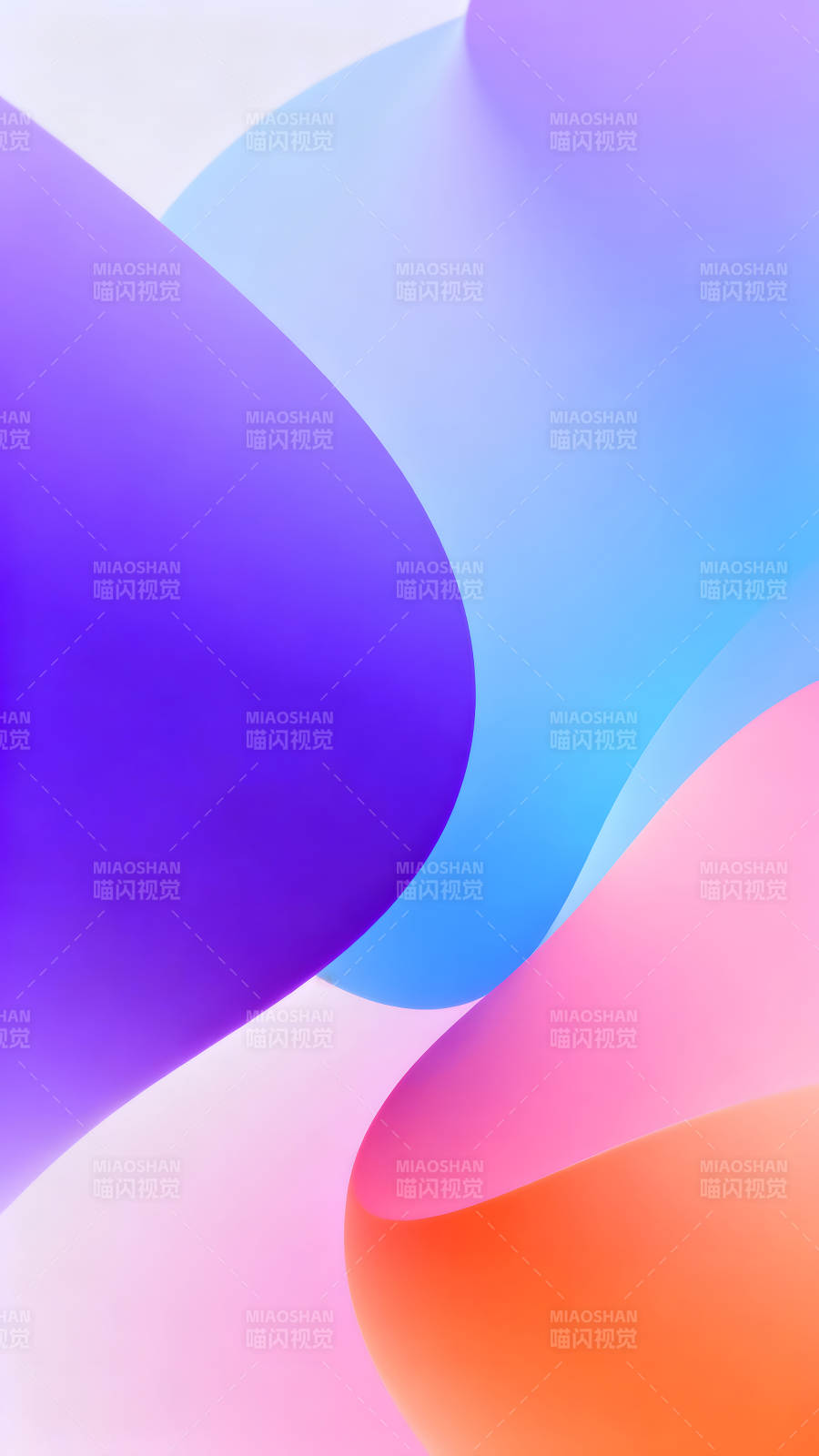 抽象背景色块组合图片