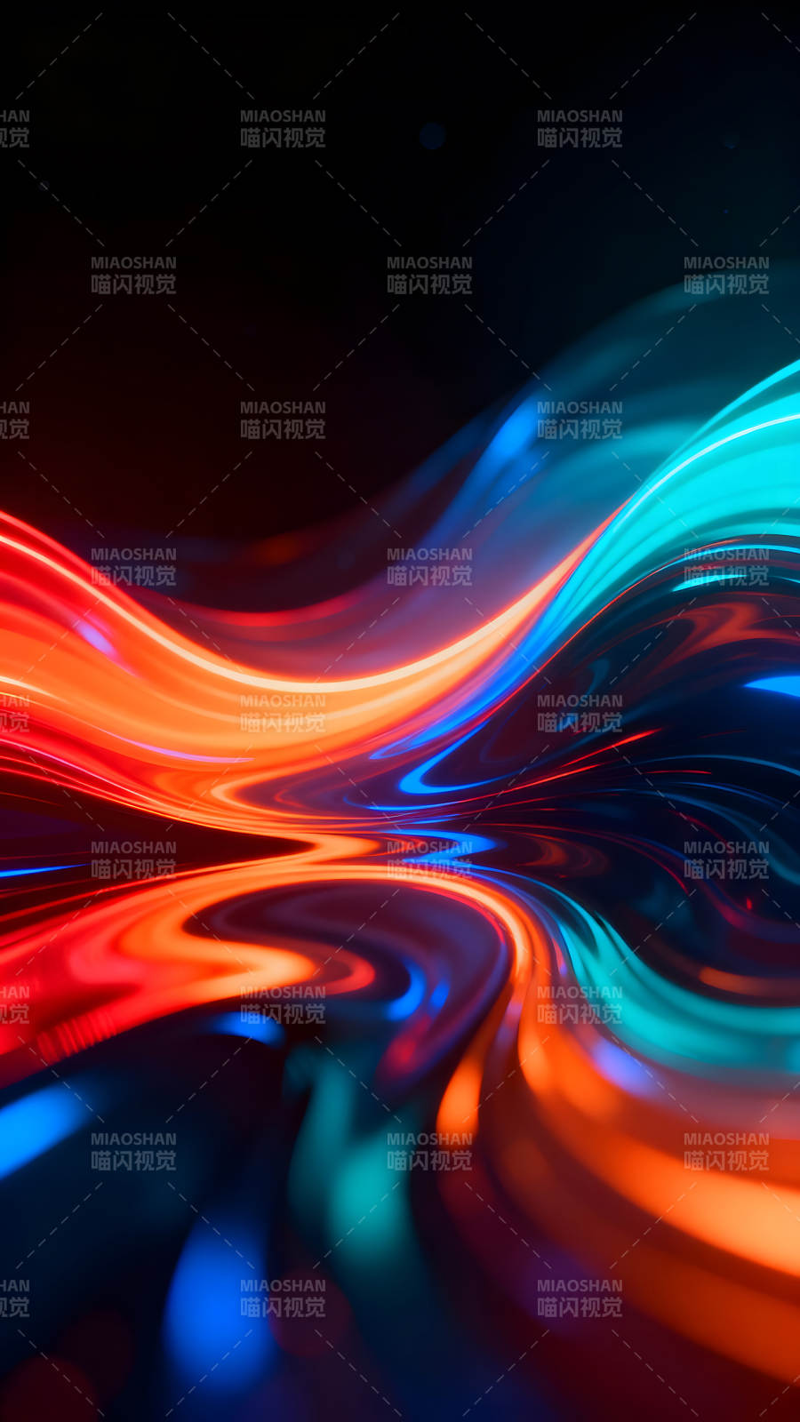 光线流动抽象艺术视觉冲击图片