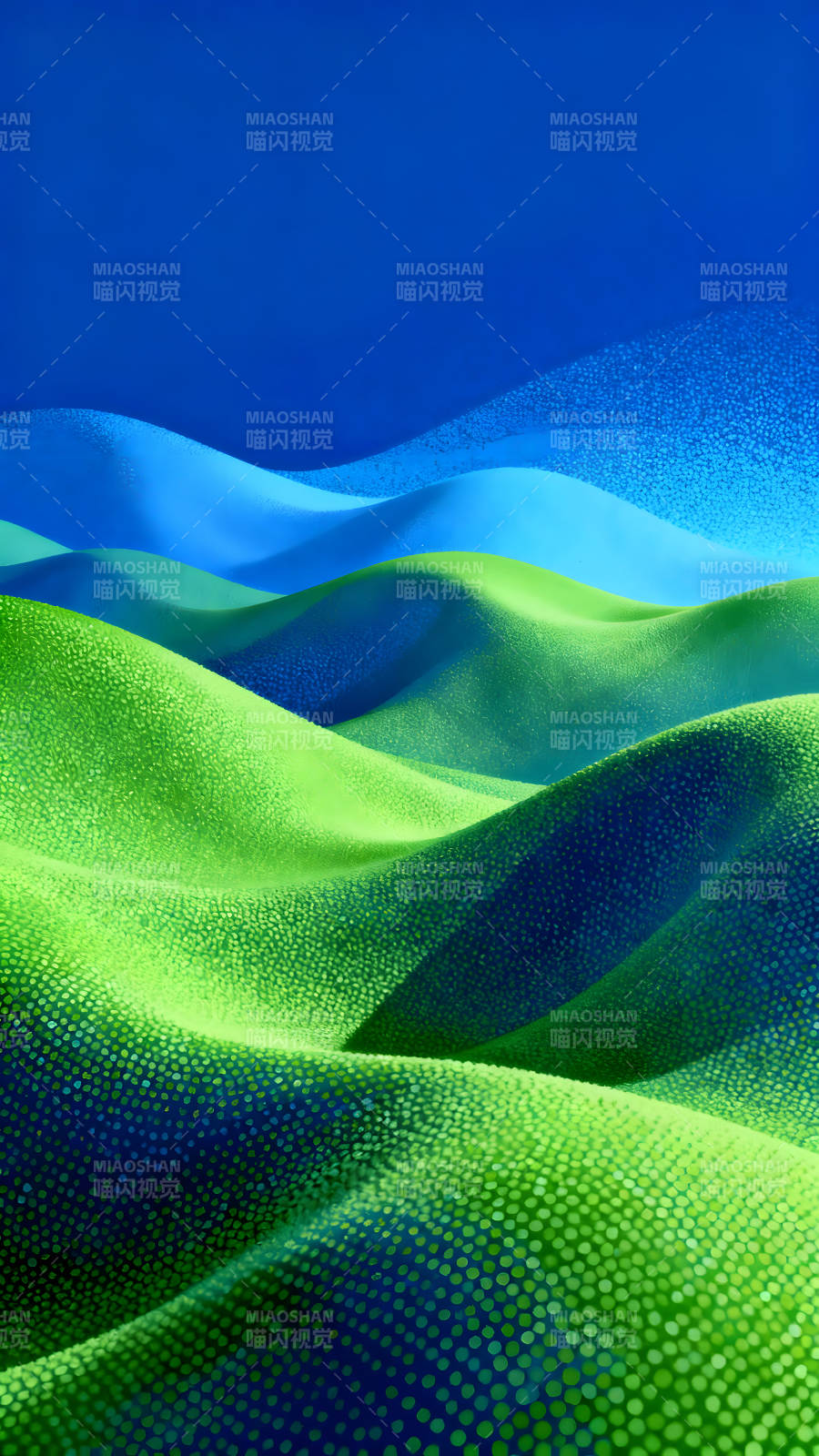 绿草如茵蓝天白云图片