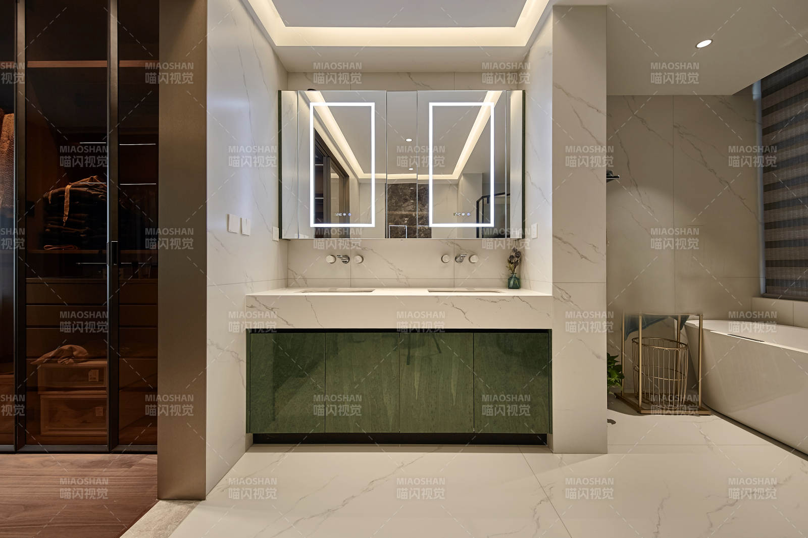 现代简约浴室设计图片