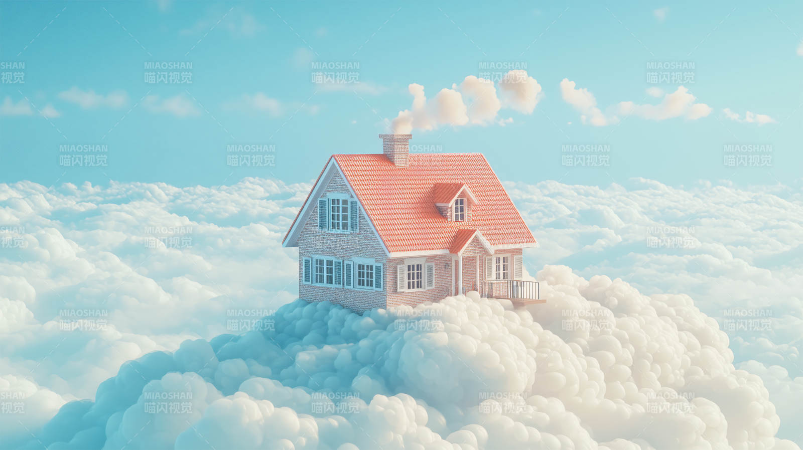 云端上的家园图片