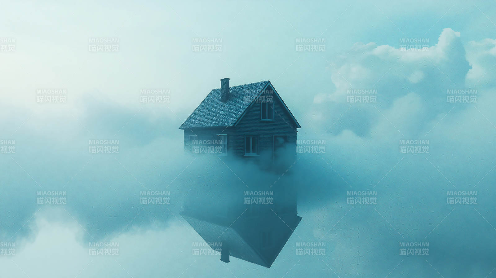 云端上的家园图片