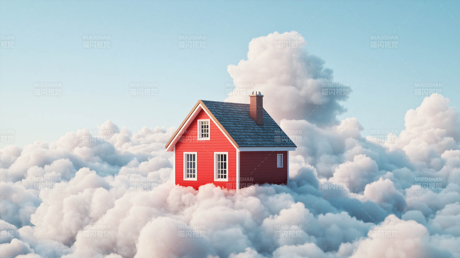 云端上的家园图片